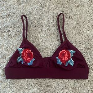 Pink Victoria’s Secret bralette size large